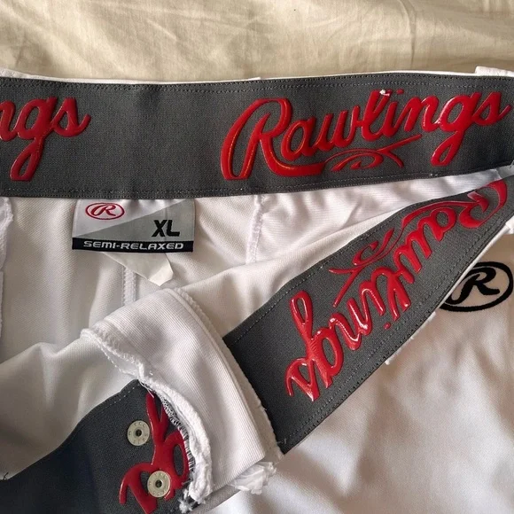 NWOT Rawlings Pro-Dri Adult Baseball Pants XL Semi-Relaxed Fit - Picture 5 of 16